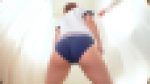 【再販】童顔可愛い女子のブルマで柔軟体操