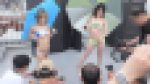 超高画質FHD動画 某芸能事務所新人レースクイーンお披露目イベント潜入ルポNO-3 チューブトップからビーチクコンニチハ編