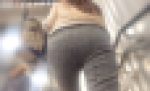 街中OLのイヤらしい美尻を堪能！エロケツをパッツンしながらムニュらせ♂を誘う!