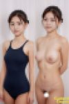 【スク水を脱がせよう?】巨乳×スク水×裸