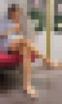 【再販】脚を組むS級お姉さんの対面からの生脚を見まくります。