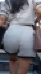【再販】ギャルのショートパンツは最高！突き出したお尻から浮かぶPラインがとにかくエロい3選