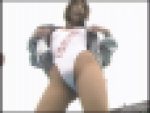 【再販】４人白ハイレグ美形の娘を中心に股間食み出しハミ毛も！RQvol.13