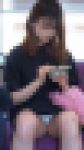 【8月24日まで顔モザなし】モデル体型の美人さん黒のワンピースから足長くて純白丸見え[4K動画][顔出し][ドアップあり]