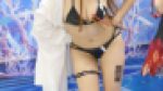 超速報！超高画質FHD動画 コミックカーニバル2025夏NO-14 黒極小ビキニちゃん胸の谷間拡大撮り編