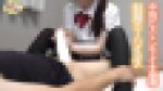 制服風コス×黒ニーハイの清楚嬢が鬼頭ぐちゅ責め…後半は手マンで「そこ…気持ちいい」連発！手コキ体験日記vo32※特典有