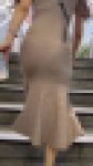 【再販】《４K・高画質》 No.1298「上下の下着が透け過ぎ！肉付き良いグラマーBODYが堪らないセレブお姉さん」