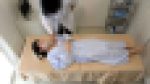 スレンダー清楚美女にお触り検診?検査中に丸見え美乳を揉みしだく?【病院/内科医】