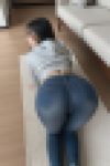 【画像】ジーパン、デニム女性のムチムチ度がエロい