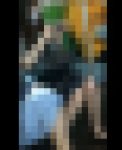 【再販】024かわいい系女子大生３人逆さ撮り！