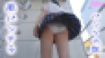 清楚系美脚女子のパンツの皺（1）スカートの中覗き、風パンチラ