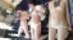 [会員制マル秘イベントお宝映像シリーズ35-4]激ヤバイベントの全裸お立ち台でお下品な足上げポーズを披露