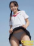 【制服　パンチら】青空の下で下着を見せてくれる