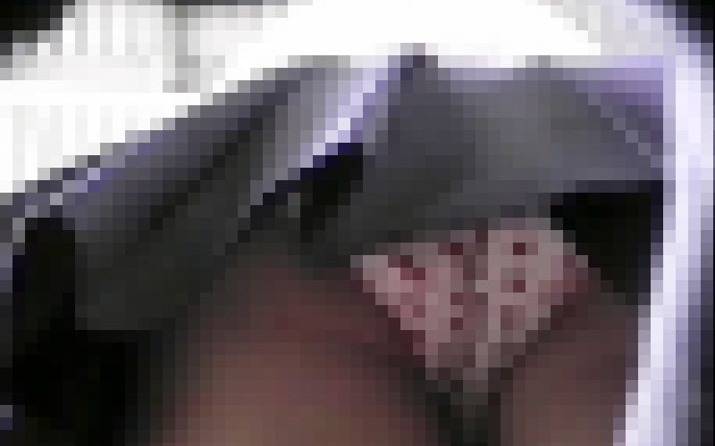 制服JKちゃんのエロいカラフルな生Pを連続で覗く動画