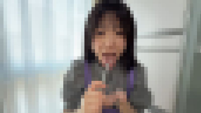 【再販】【個人撮影】東雲あずさの舌ブラシで「汚舌苔」採取