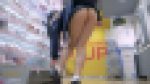 [4K]えちえちJK盗撮No.211#青チェ＃Tバック　過激Tフロントで前後極限状態のマン肉えちえちJKちゃんが再降臨！