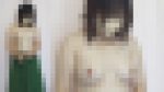 【検診】2画面で見る巨乳チャンのお着替え