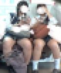 【再販】制服女子のお座り対面撮り87〜ミニスカ三つ編み女子