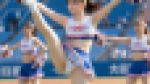 【フェチ動画】 プルンプルン揺れる光るTバック美尻をワイド画面で！ブラウンアイズのチア美少女 環奈（かんな）ちゃん