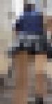 【再販】《４K・高画質》 No.1423「パンティーなのか？見せパンなのか？兎にも角にも見え過ぎなJ◯風ミニスカの中身」