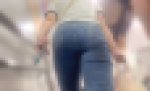素人女たちのパッツンエロ尻を下から堪能！王道スキニーデニムから美巨尻と食い込みで♂を誘う!