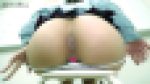 ぷりぷりJK32【最高傑作】美巨尻３拍子ちゃん！何度も履きなおすが前も後ろも隠れず！シワ１本１本が光る究極のアナルが露わ！