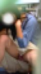 イタズラされておパンツ丸見え！？　ずっと見えちゃってますよ(笑)