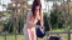 【覗きJK13】夏の放課後…海辺で晒すむっちり白肌全裸