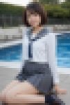 ?AI動画?放課後のプールサイド、ミニスカセーラー服女子のパンチラ誘惑