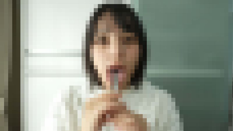 【再販】【個人撮影】乙葉らぶの舌ブラシで「汚舌苔」採取