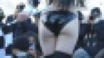 公園がコスプレ会場に！露出狂レイヤーが大集合！カメコ狂喜乱舞NO-5 黒ビキニちゃん尻接写編