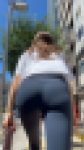 【再販】《４K・高画質》 No.1477「美ヒップとレギンスの相性抜群！ニュルっと滑らかに揺れ動く尻肉のセレブ美女」