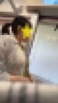 おっぱい突き出し系巨乳JD至近距離ロックオン！