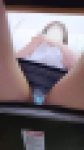 ちょっと相席失礼します！お一人美人お姉さんのビビット花柄パンティ