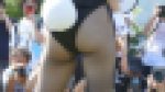 リアルにヤバすぎます！野外コスイベに集まる露出狂レイヤー達NO-3 ハイレグ黒バニーちゃん編