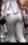【再販】186白パンにむちむちな尻をさらしてくれたお姉さん２名