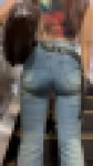 【再販】《４K・高画質》 No.1512「絶品デニム尻！肉感BODYがイヤラしい美容師GAL」