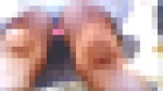 【再販】可愛い女子大生の可愛い水色パンティ前から後ろから丸見え！