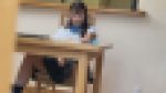 【再販】【ギャルJK角オナ】ド派手下着のギャルJK妹ほのぴよ（仮）リビングでこっそり角オナニー