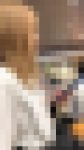 【横からの眺め399】程よい肉付きの金髪ギャルは推定Ｅカップ！