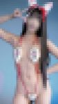 エロすぎコスプレイヤーが大集合イベント撮影会 (ケモ耳巫女風マイクロ紐ビキニ編)