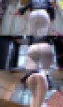 【プリ尻探訪】ピタパンにクッキリ浮かぶ尻じわ！スレンダー美脚OLの極上ヒップを堪能中